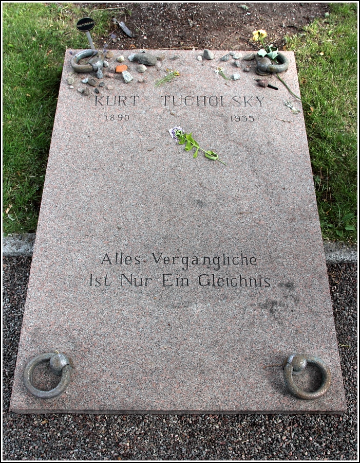 Nachruf Kurt Tucholsky