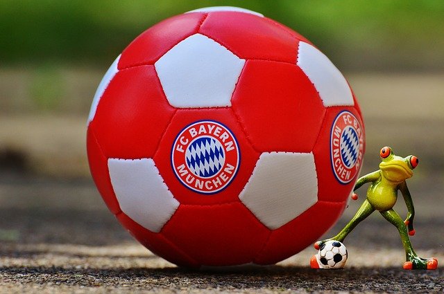 Im Gestrüpp Fußball